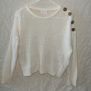 White Knit Sweater